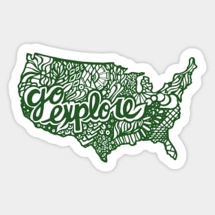 united_states Sticker